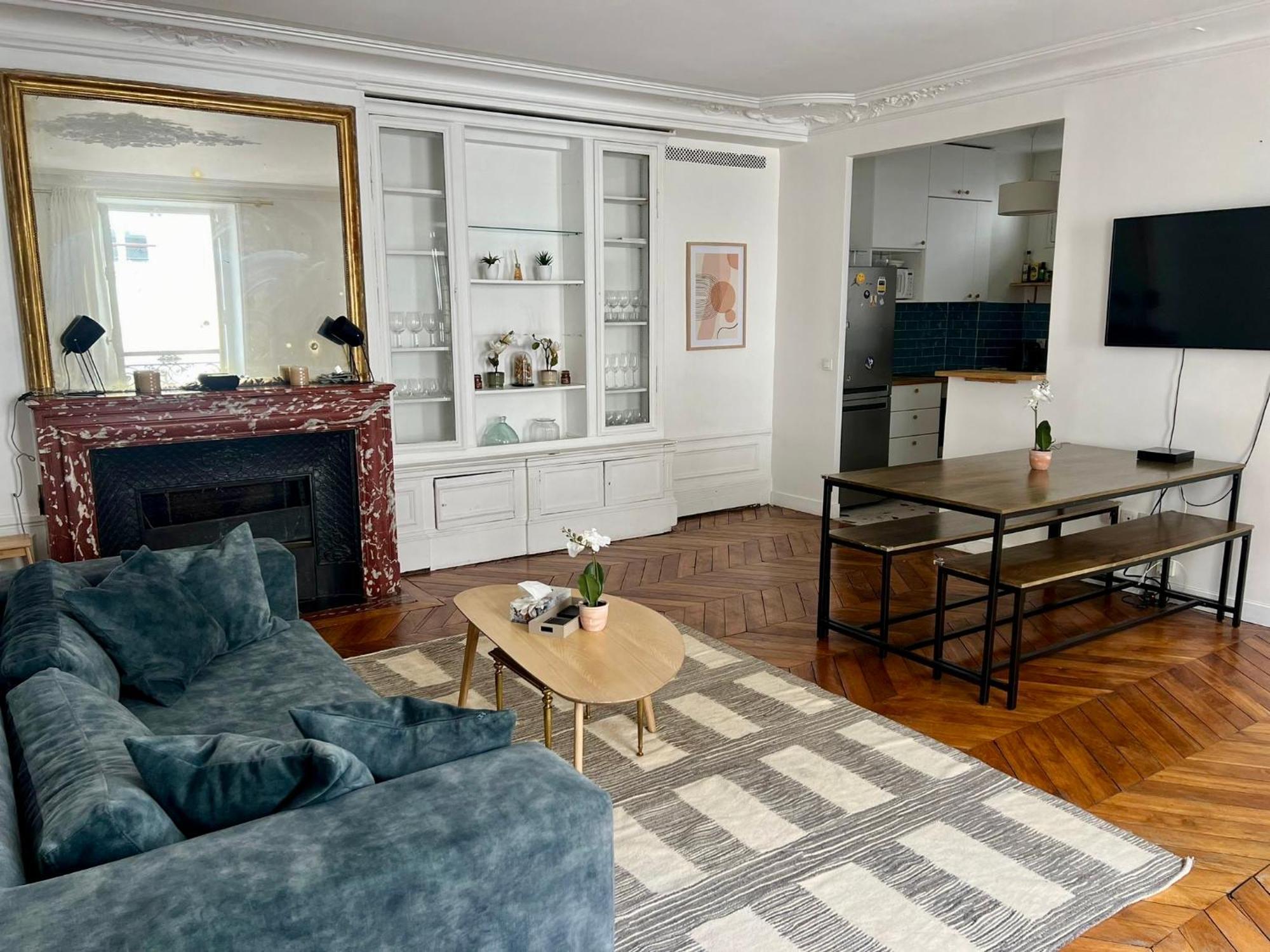 Appartement Haussmanannien Cosy - Republique Parijs Buitenkant foto